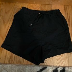 Black shorts